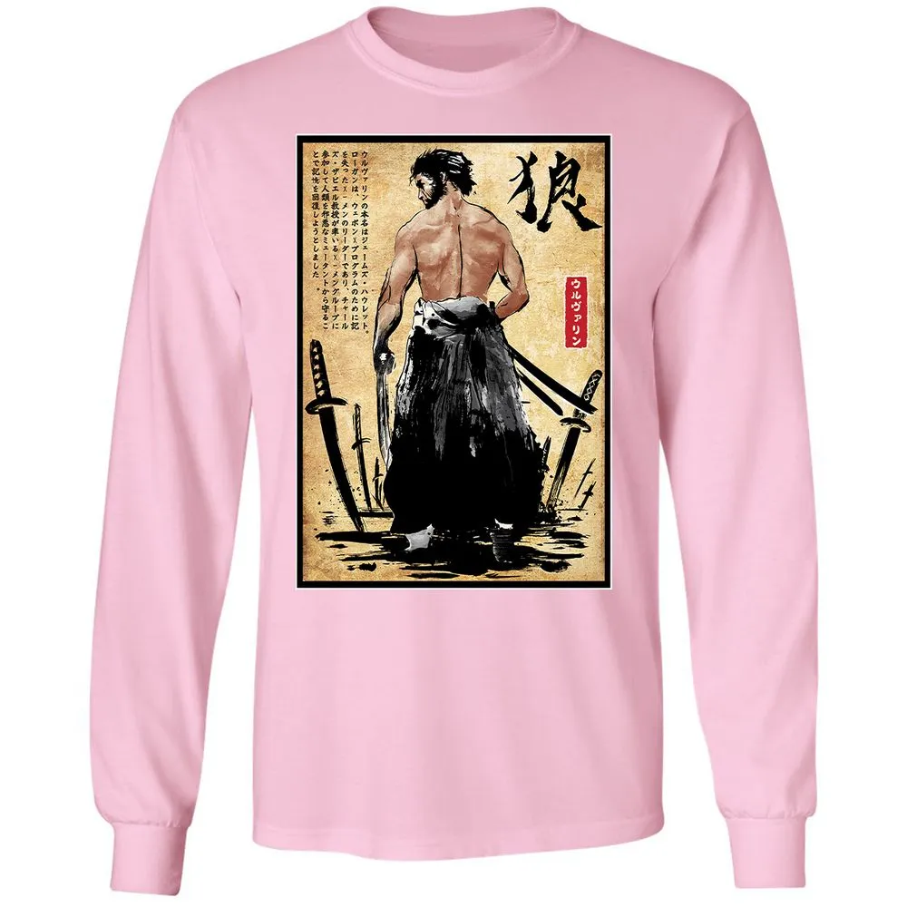 Long Sleeve T-Shirt - WLAHSB6H - Light Pink - 3