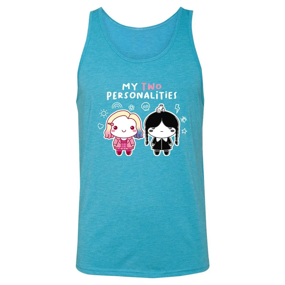 Unisex Jersey Tank - BJQ7VX4G - Aqua Triblend - 3