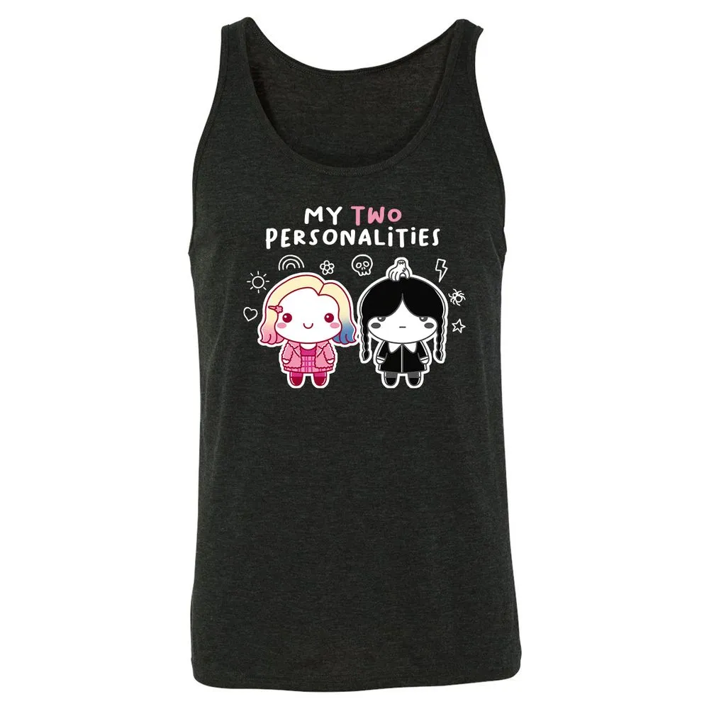 Unisex Jersey Tank - BJQ7VX4G - Charcoal Black Triblend - 5