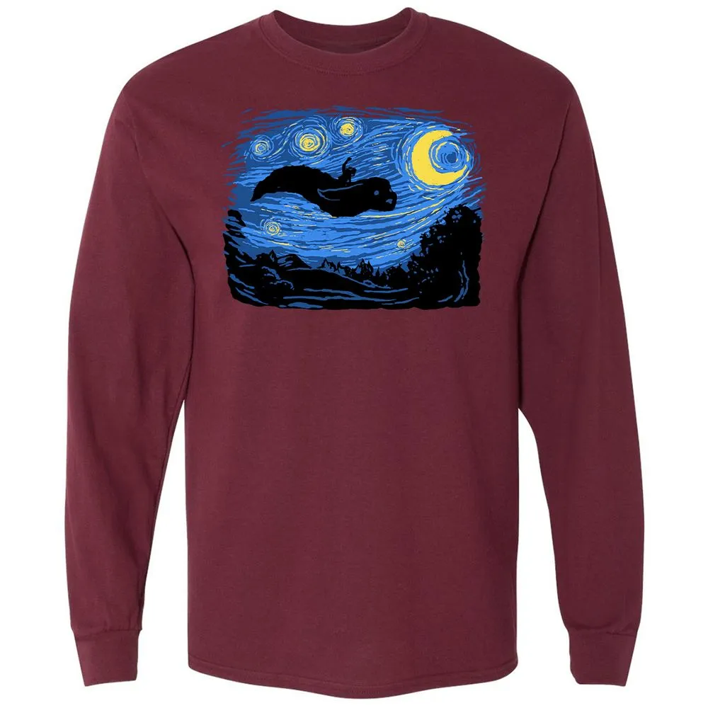Long Sleeve T-Shirt - 8U96LPDR - Maroon - 11