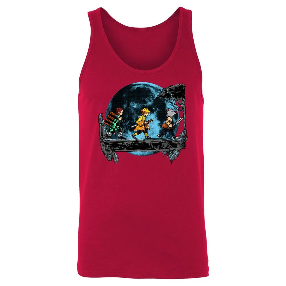 Unisex Jersey Tank - Z6VMHYQ4 - Red - 11