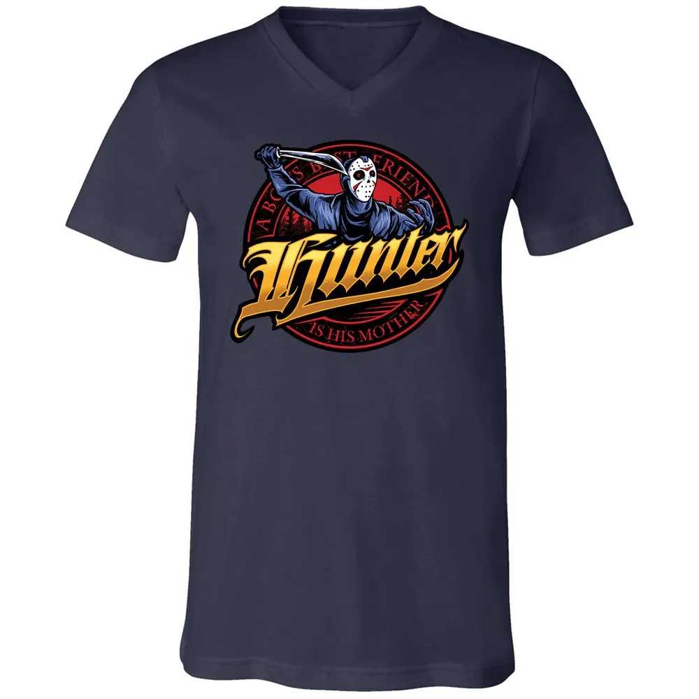Unisex V-Neck T-Shirt - VP31ZNWY - Navy - 2