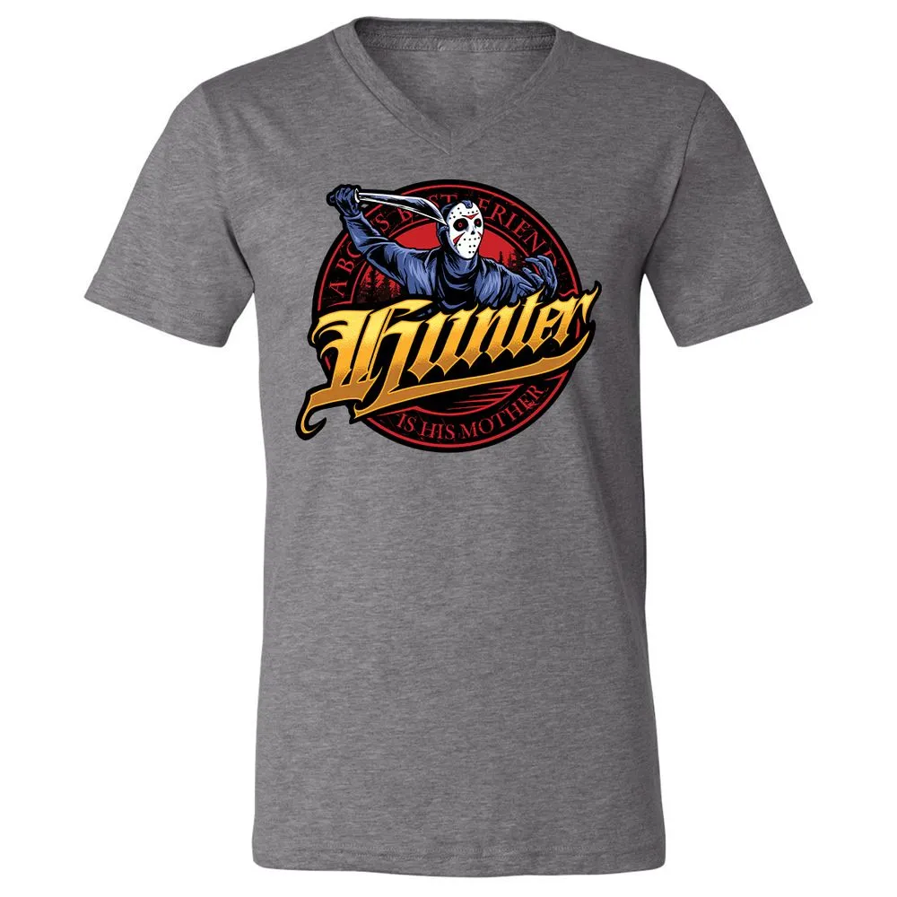 Unisex V-Neck T-Shirt - VP31ZNWY - Deep Heather - 13