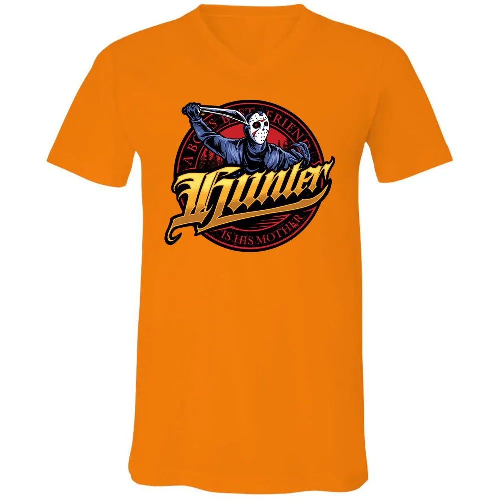 Unisex V-Neck T-Shirt - VP31ZNWY - Orange - 11