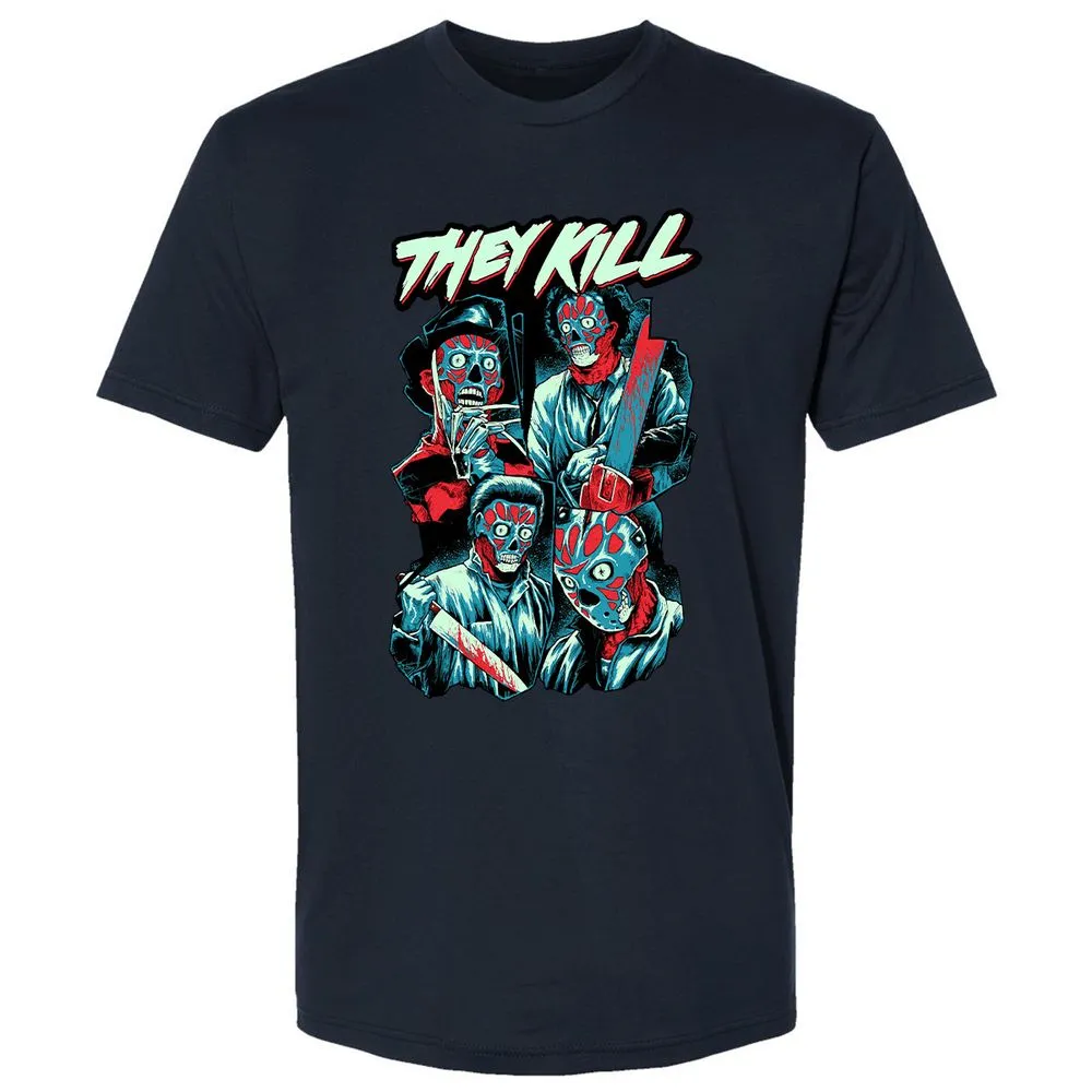 Premium Unisex T-Shirt - L9ND38MN - Midnight Navy - 2