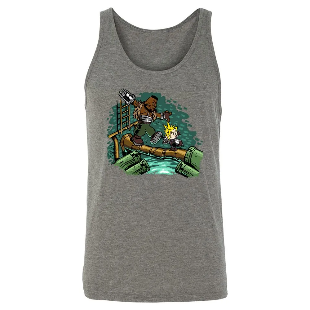 Unisex Jersey Tank - 25R73XMF - Grey Triblend - 8