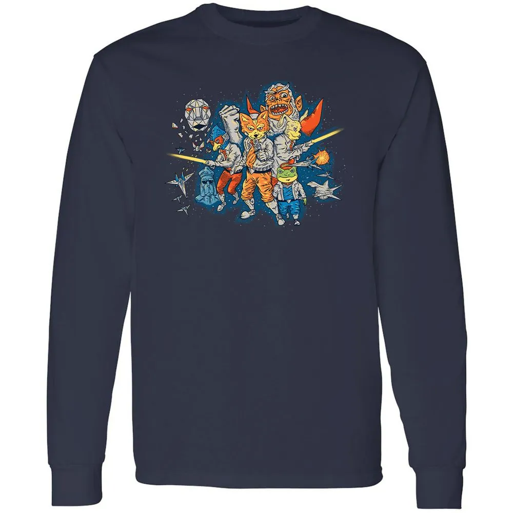Long Sleeve T-Shirt - ZBWGULX3 - Navy - 2