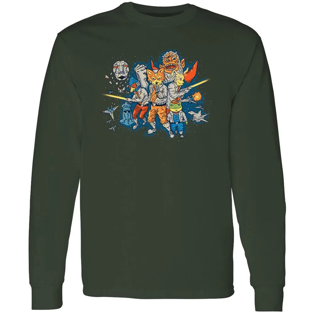 Long Sleeve T-Shirt - ZBWGULX3 - Forest Green - 4
