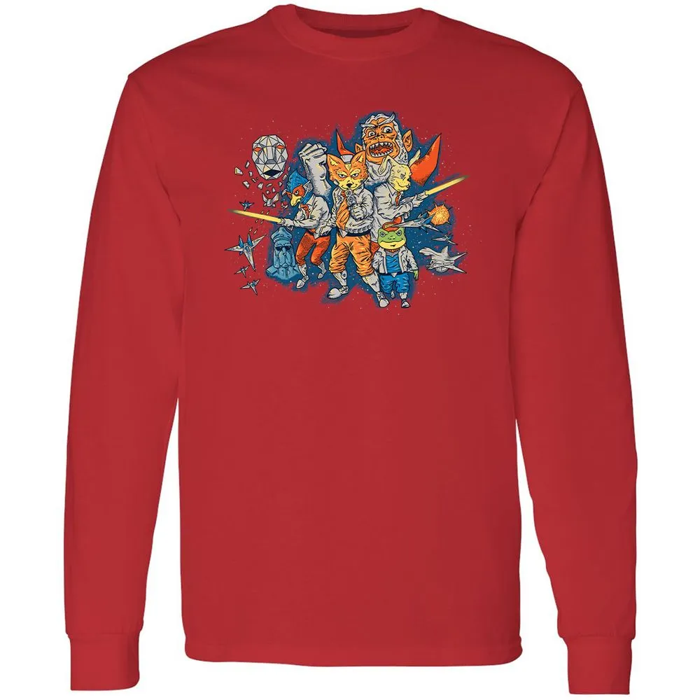 Long Sleeve T-Shirt - ZBWGULX3 - Red - 14