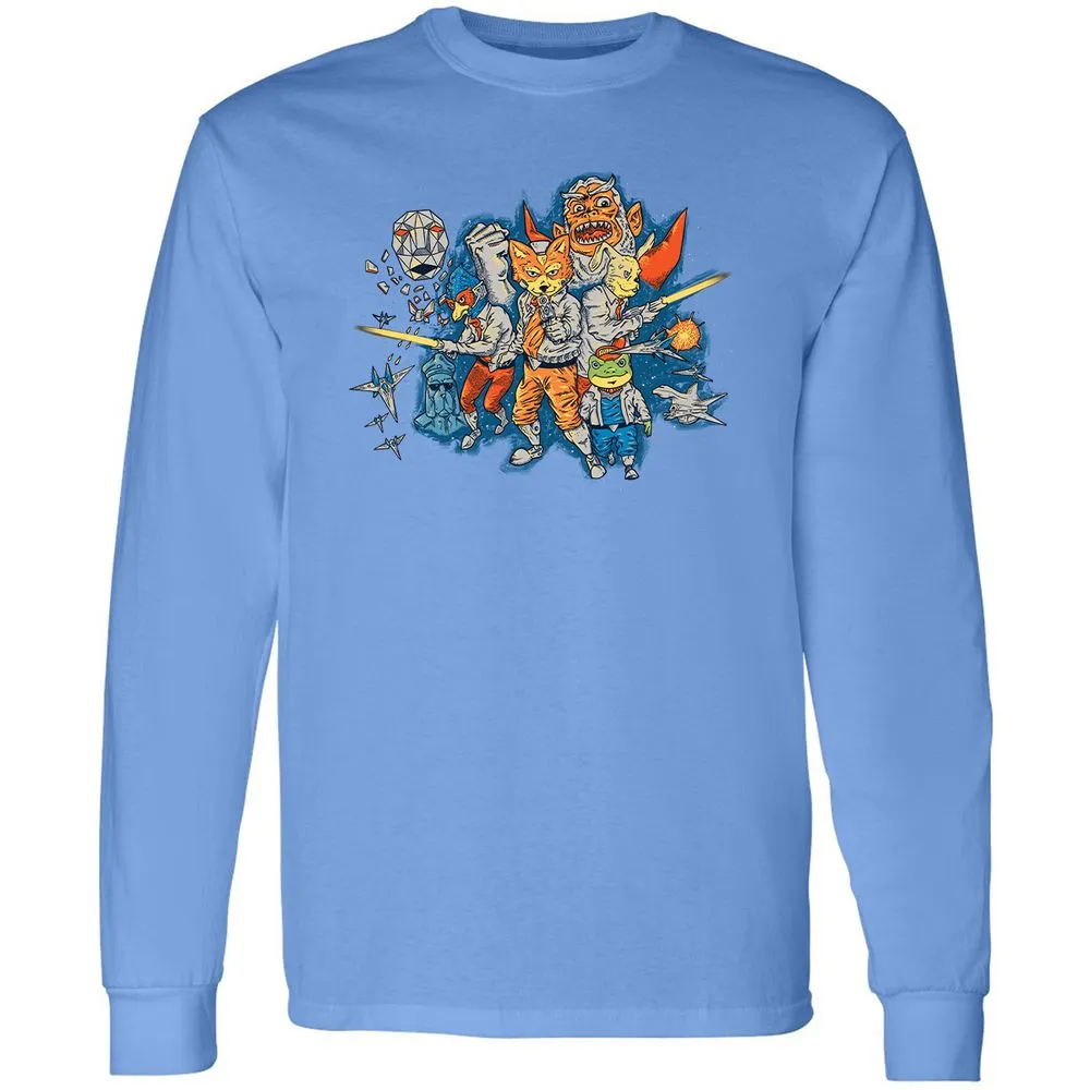 Long Sleeve T-Shirt - ZBWGULX3 - Carolina Blue - 12
