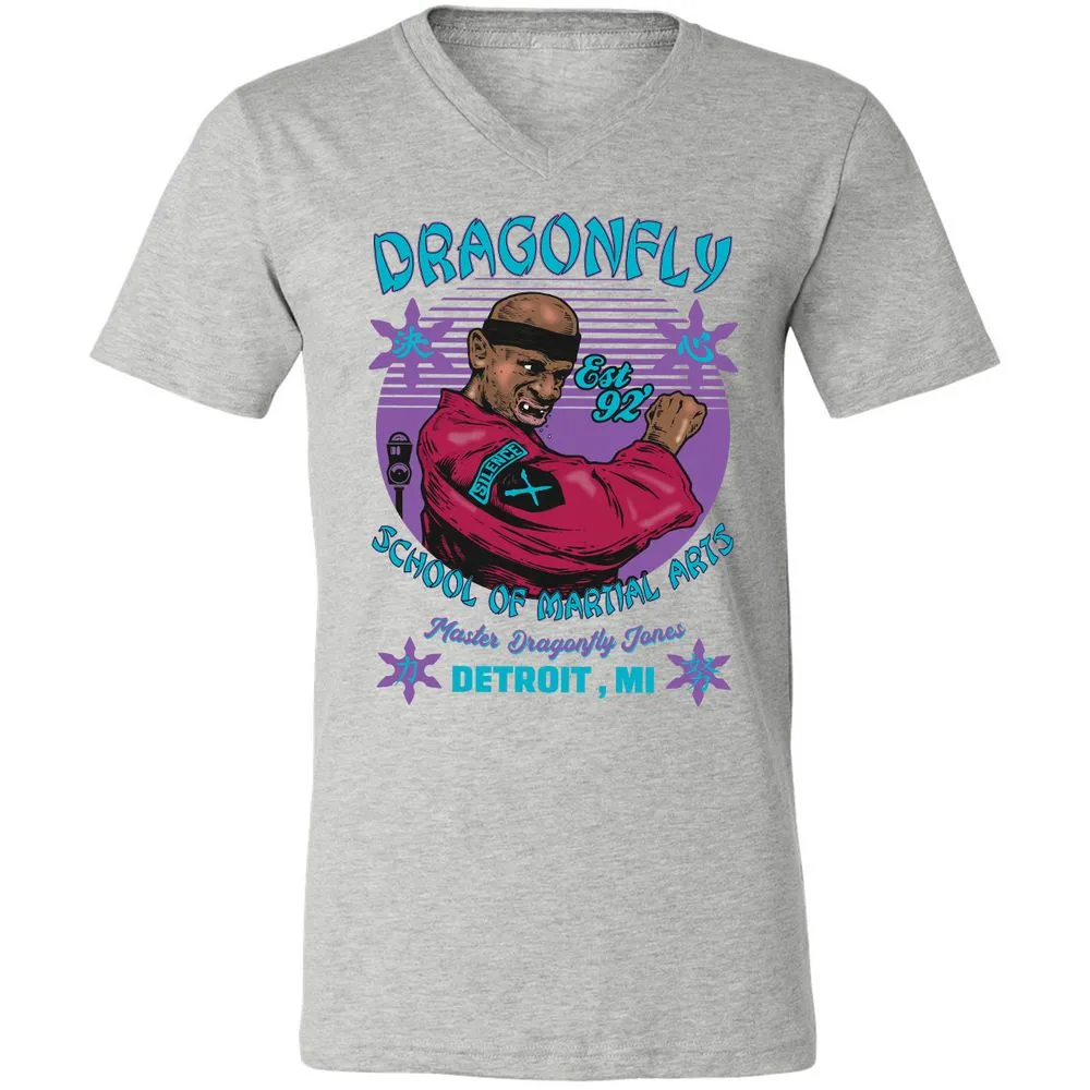 Unisex V-Neck T-Shirt - DVA386JC - Athletic Heather - 7