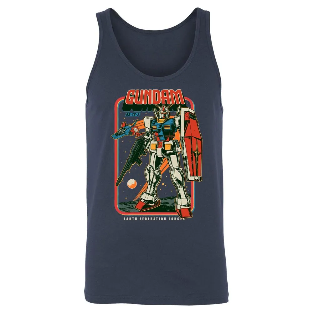 Unisex Jersey Tank - 1RLJUAV8 - Navy - 2