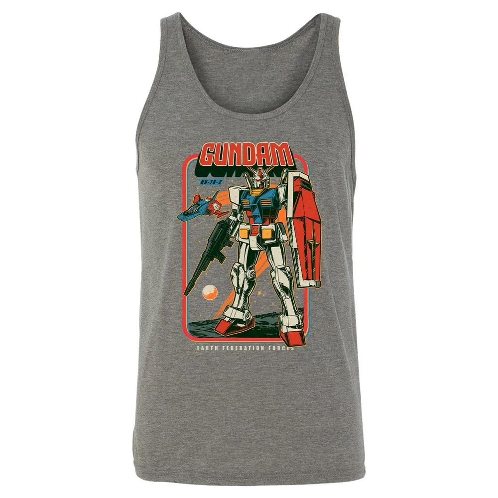 Unisex Jersey Tank - 1RLJUAV8 - Grey Triblend - 8