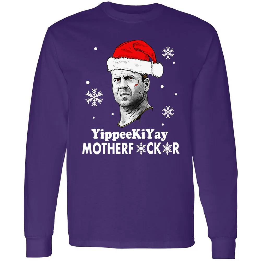 Long Sleeve T-Shirt - Z9GMQL38 - Purple - 13