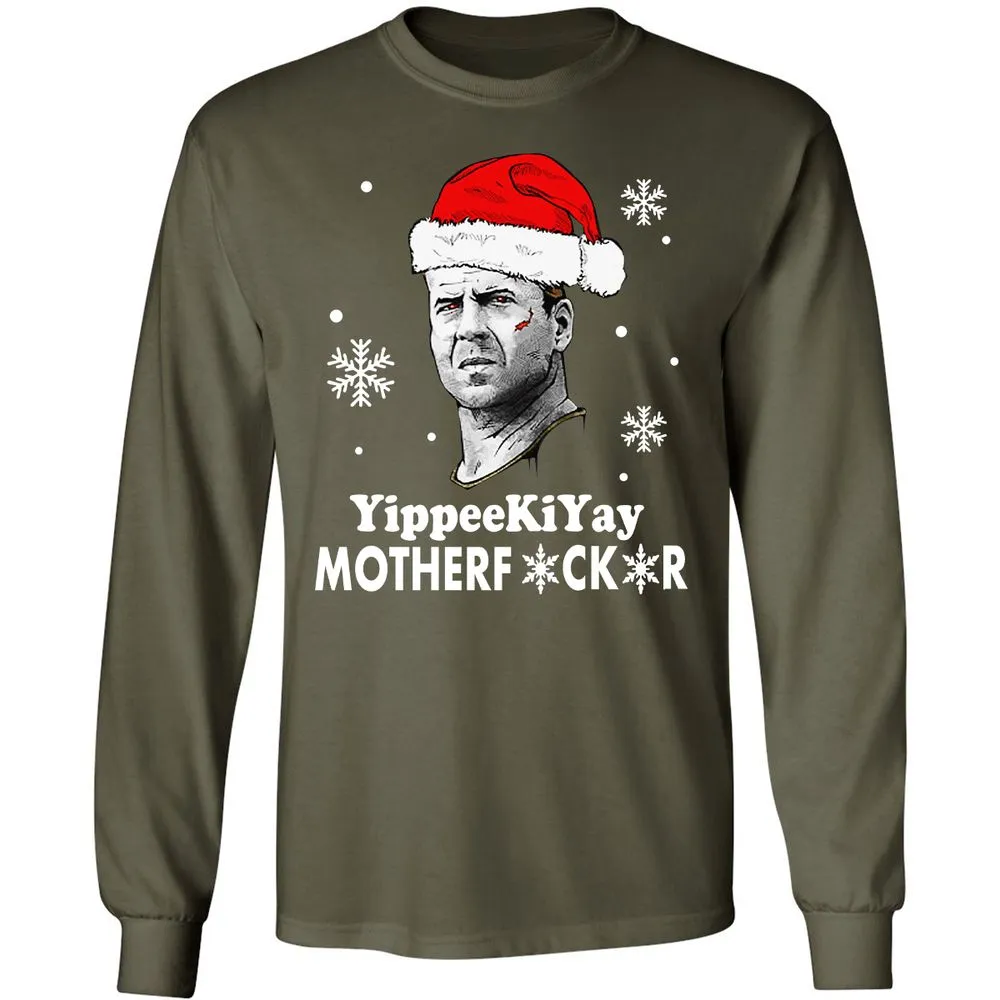Long Sleeve T-Shirt - Z9GMQL38 - Military Green - 16