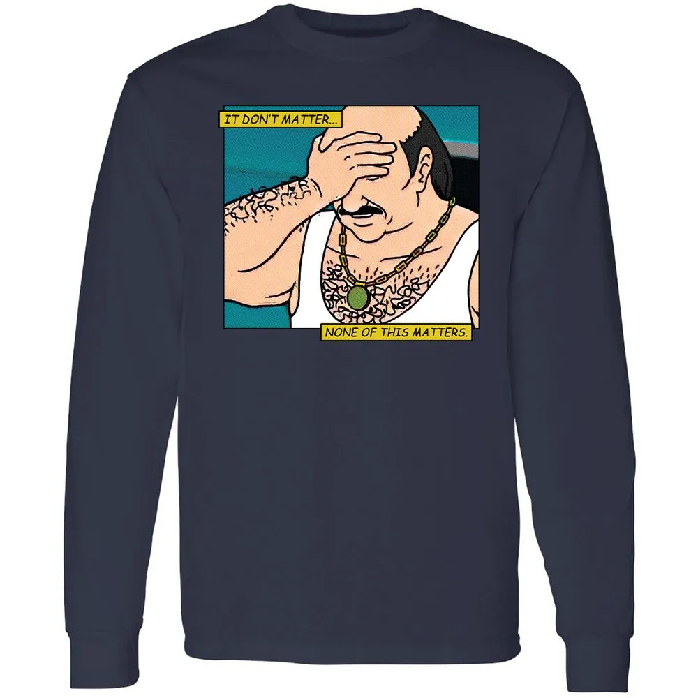 Long Sleeve T-Shirt - 3ULB4WM1 - Navy - 2