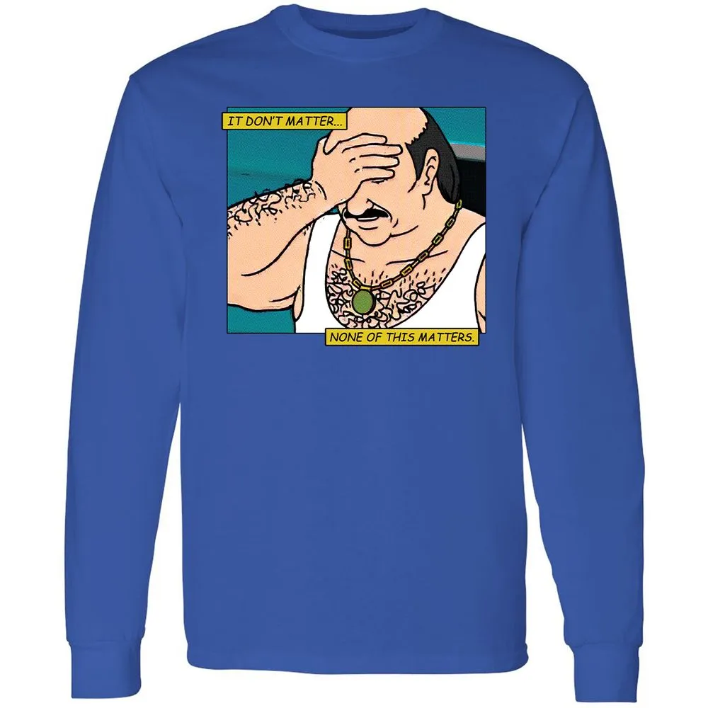 Long Sleeve T-Shirt - 3ULB4WM1 - Royal - 8