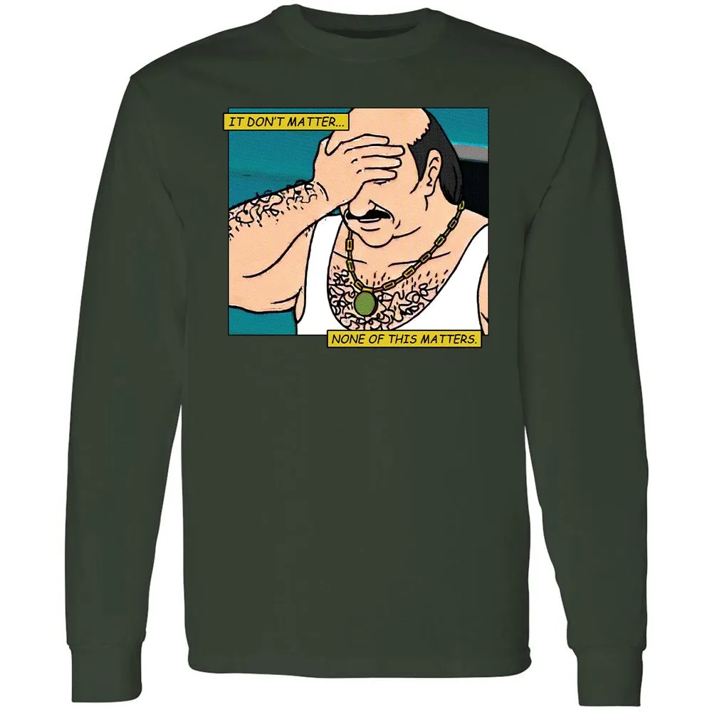 Long Sleeve T-Shirt - 3ULB4WM1 - Forest Green - 4