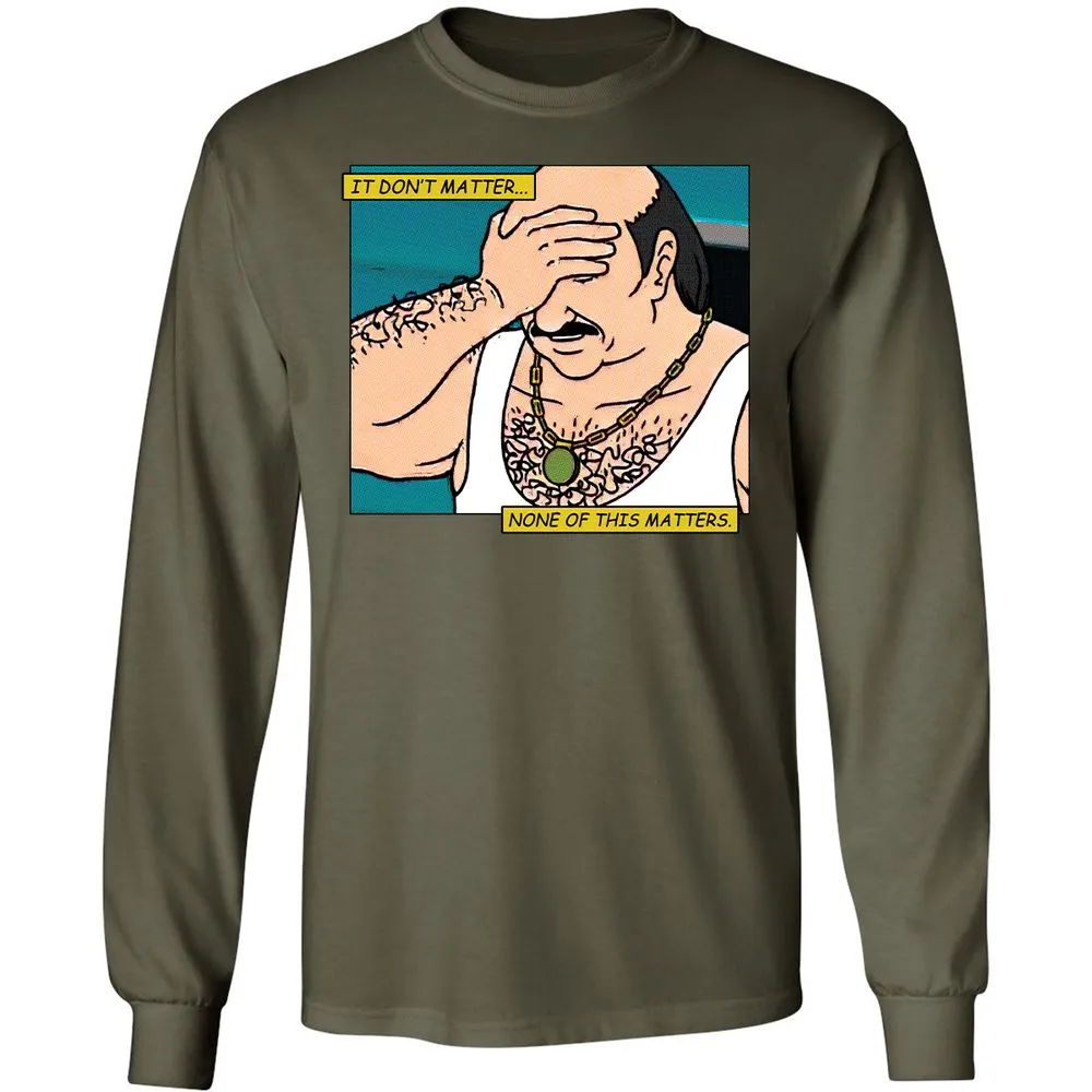 Long Sleeve T-Shirt - 3ULB4WM1 - Military Green - 16