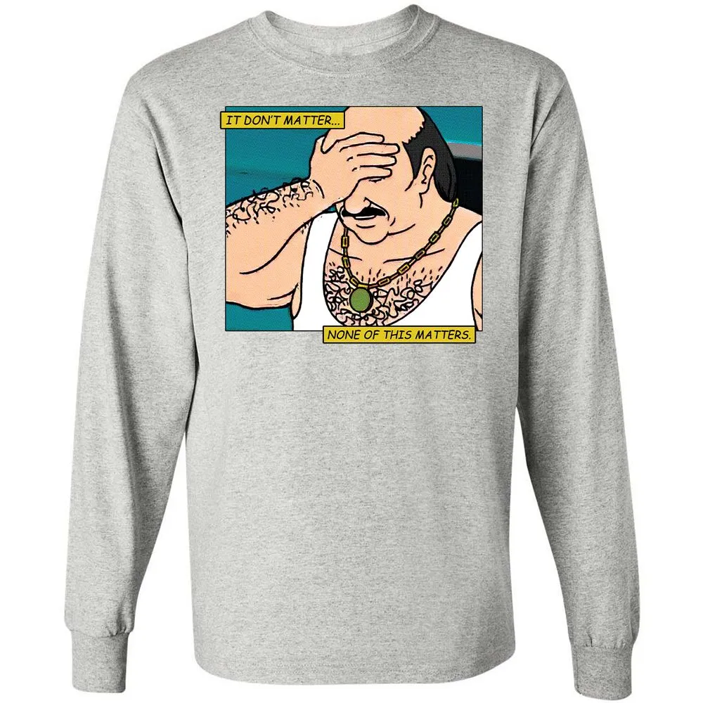 Long Sleeve T-Shirt - 3ULB4WM1 - Ash - 7