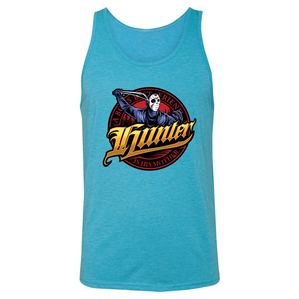 Unisex Jersey Tank - UNJ7XM27 - Aqua Triblend - 3
