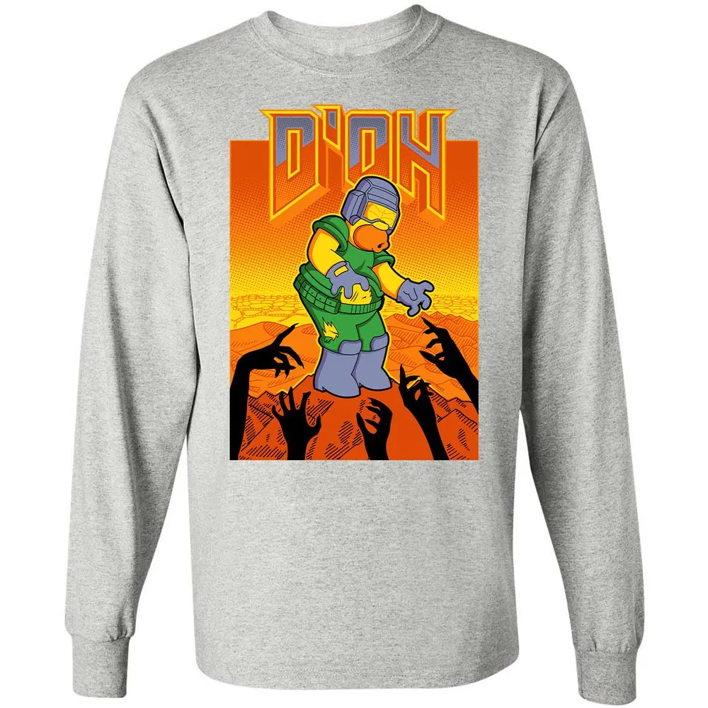 Long Sleeve T-Shirt - 73S42KVU - Ash - 7