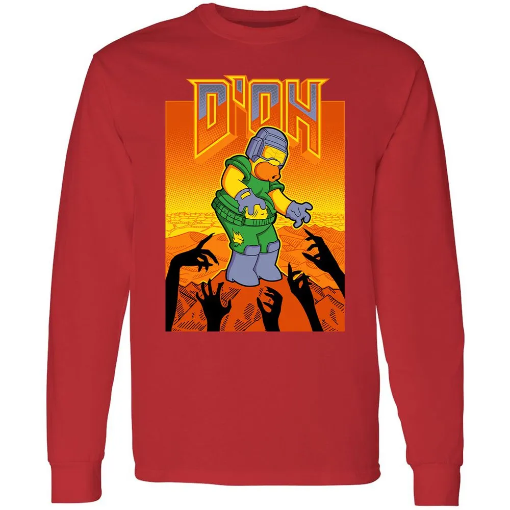 Long Sleeve T-Shirt - 73S42KVU - Red - 14