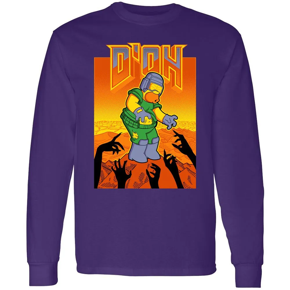 Long Sleeve T-Shirt - 73S42KVU - Purple - 13