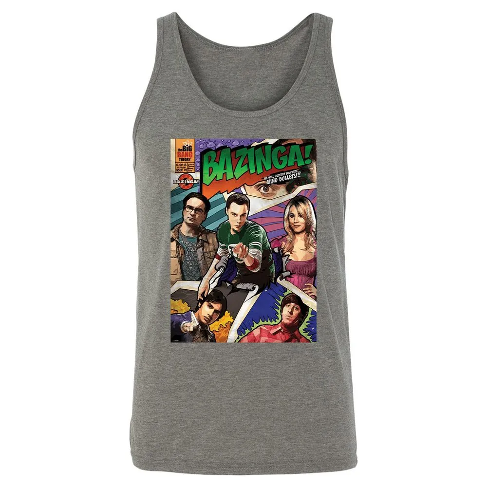 Unisex Jersey Tank - UVE9NU42 - Grey Triblend - 8