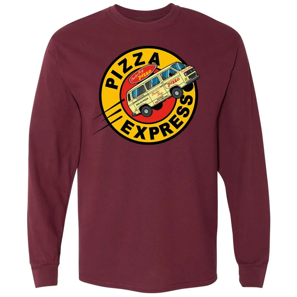 Long Sleeve T-Shirt - E7HASZ6L - Maroon - 11