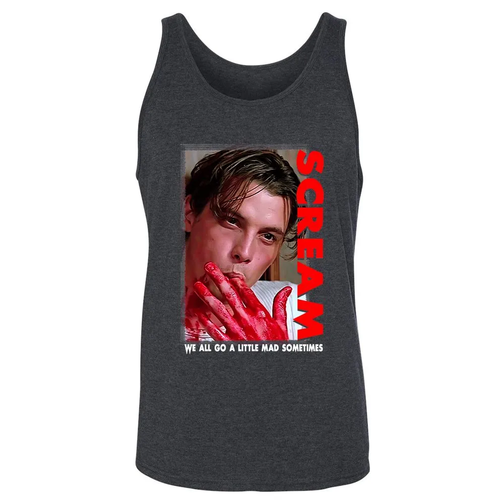 Unisex Jersey Tank - DRXWNK95 - Dark Grey Heather - 6