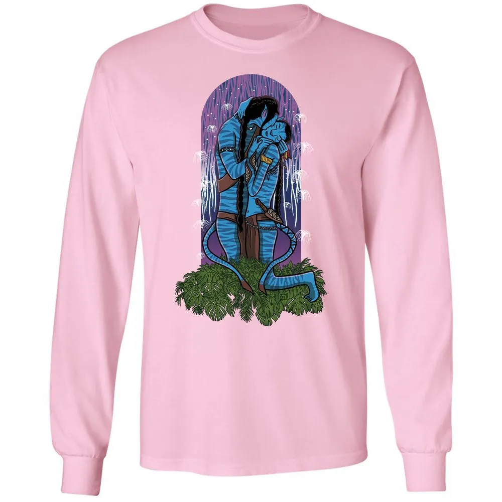 Long Sleeve T-Shirt - F459FEND - Light Pink - 3