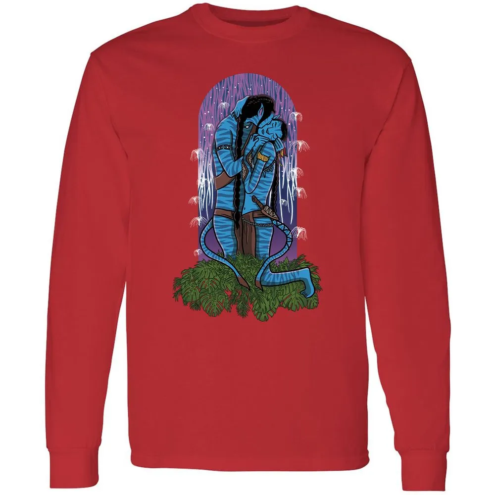 Long Sleeve T-Shirt - F459FEND - Red - 14