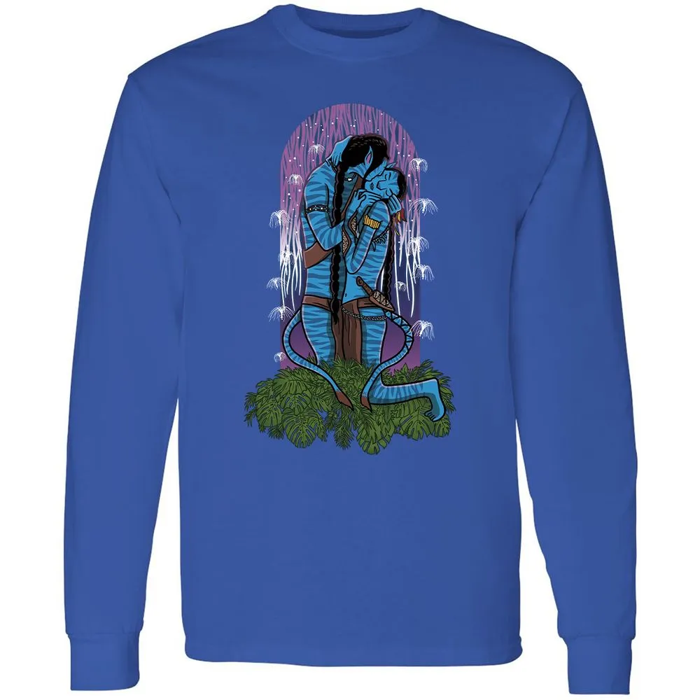 Long Sleeve T-Shirt - F459FEND - Royal - 8