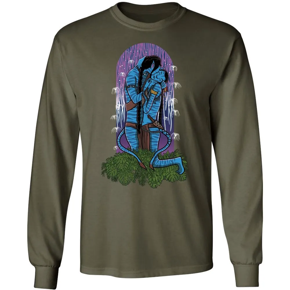 Long Sleeve T-Shirt - F459FEND - Military Green - 16