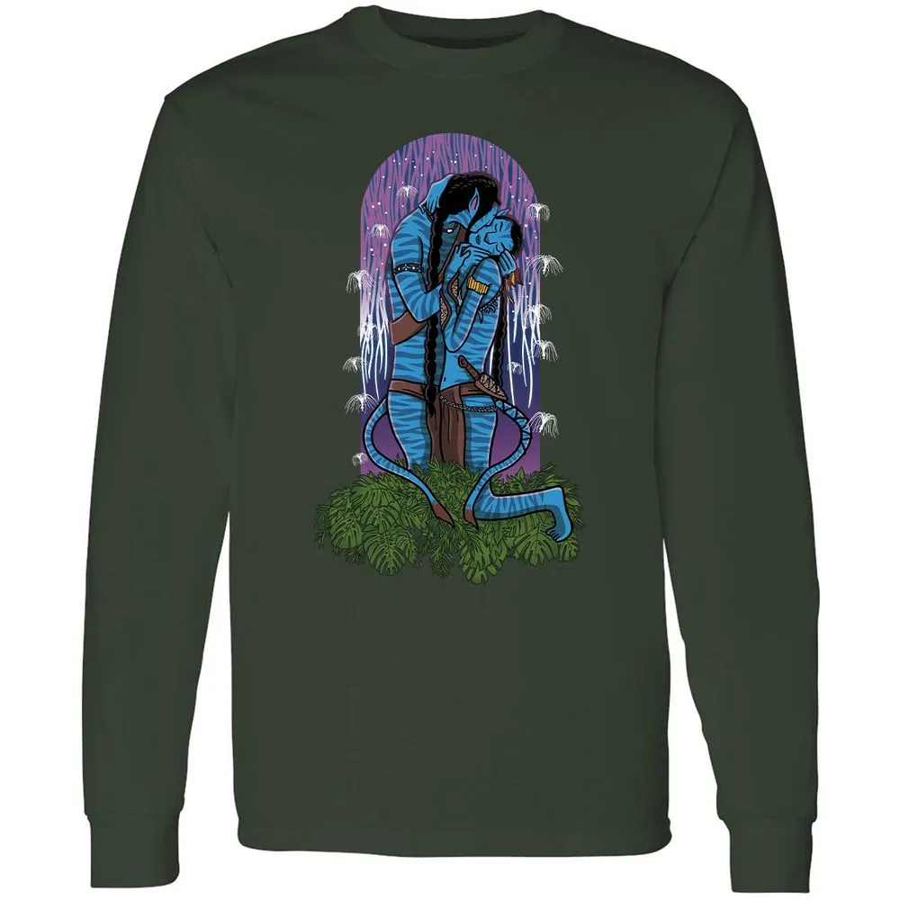 Long Sleeve T-Shirt - F459FEND - Forest Green - 4