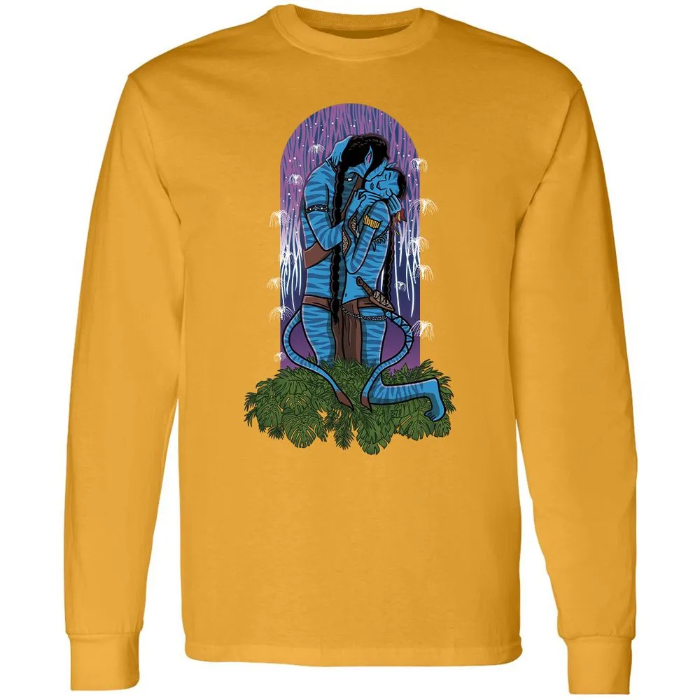 Long Sleeve T-Shirt - F459FEND - Gold - 9