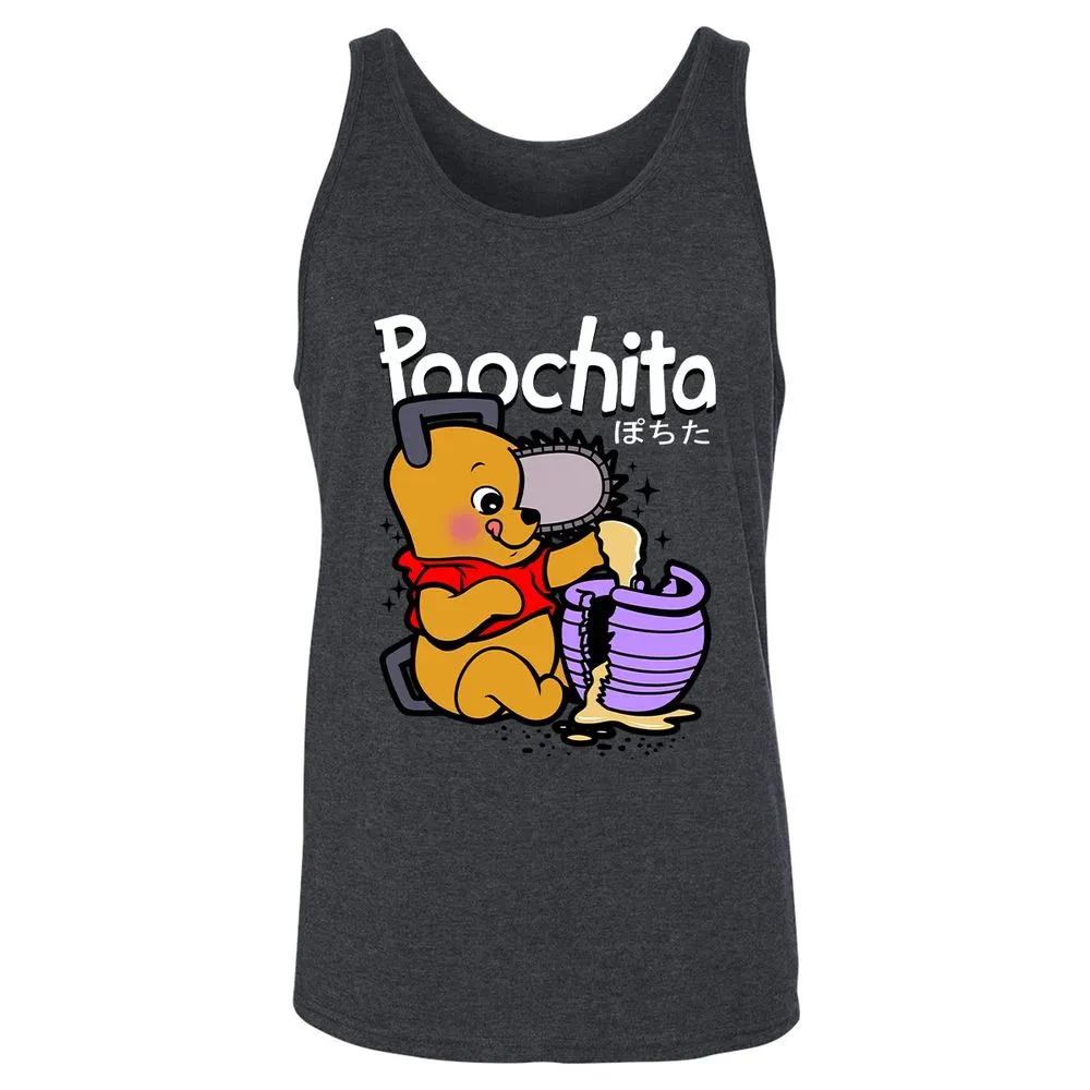 Unisex Jersey Tank - PQ31P3PA - Dark Grey Heather - 6