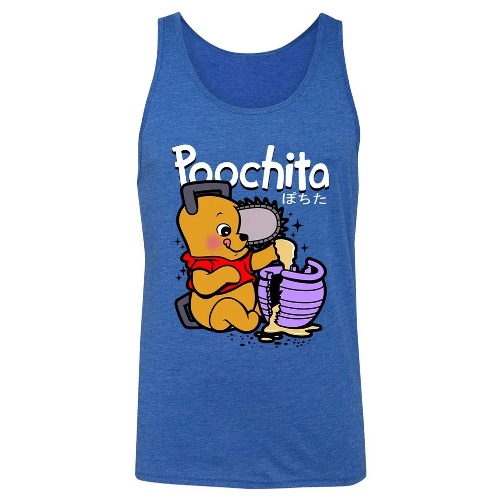 Unisex Jersey Tank - PQ31P3PA - True Royal Triblend - 12