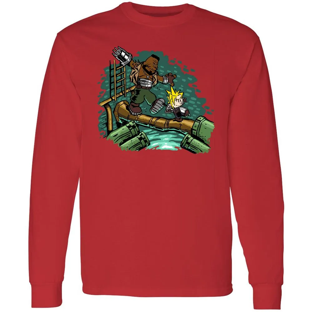Long Sleeve T-Shirt - 4ZWFUU8Z - Red - 14
