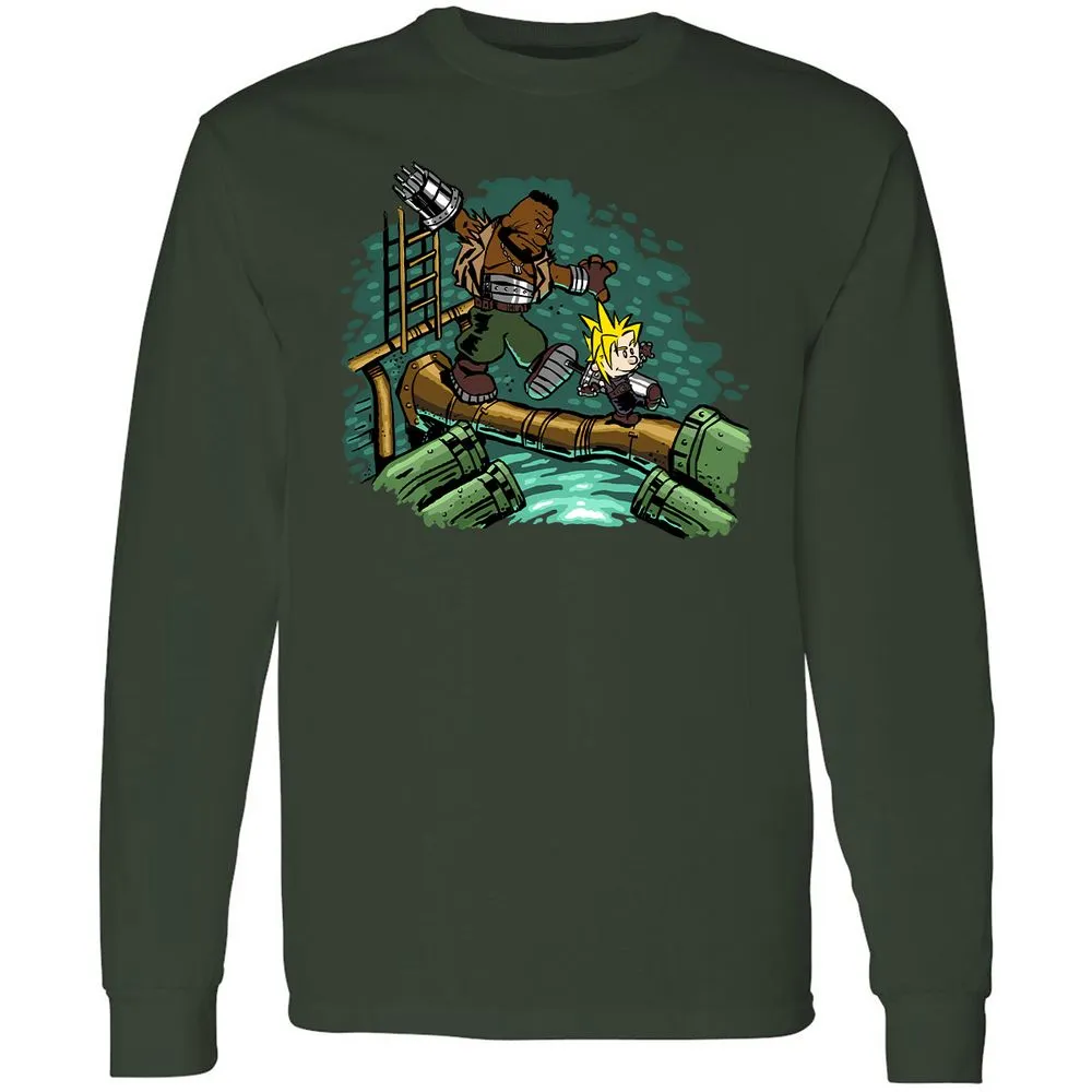 Long Sleeve T-Shirt - 4ZWFUU8Z - Forest Green - 4