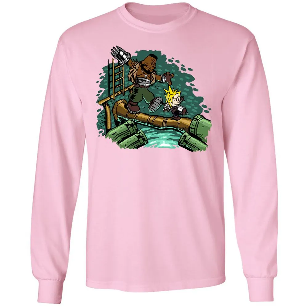Long Sleeve T-Shirt - 4ZWFUU8Z - Light Pink - 3