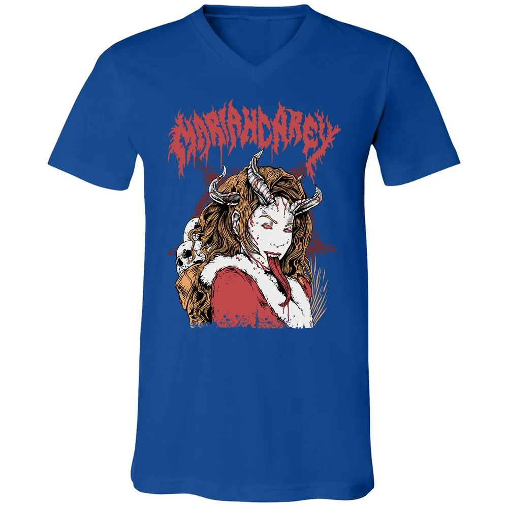 Unisex V-Neck T-Shirt - GHM9T5Z1 - True Royal - 4