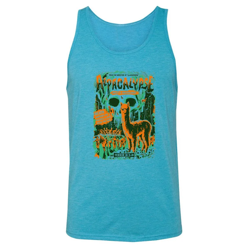 Unisex Jersey Tank - XR9NWAQ6 - Aqua Triblend - 3