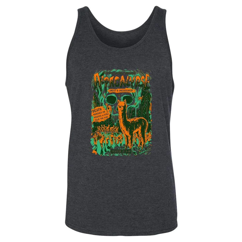 Unisex Jersey Tank - XR9NWAQ6 - Dark Grey Heather - 6