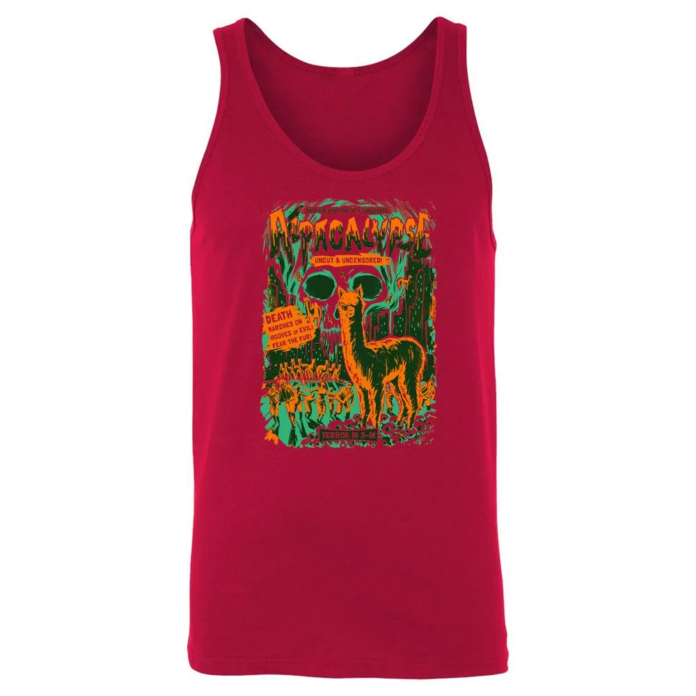 Unisex Jersey Tank - XR9NWAQ6 - Red - 11