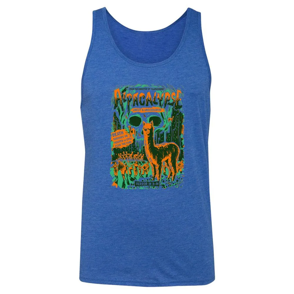 Unisex Jersey Tank - XR9NWAQ6 - True Royal Triblend - 12