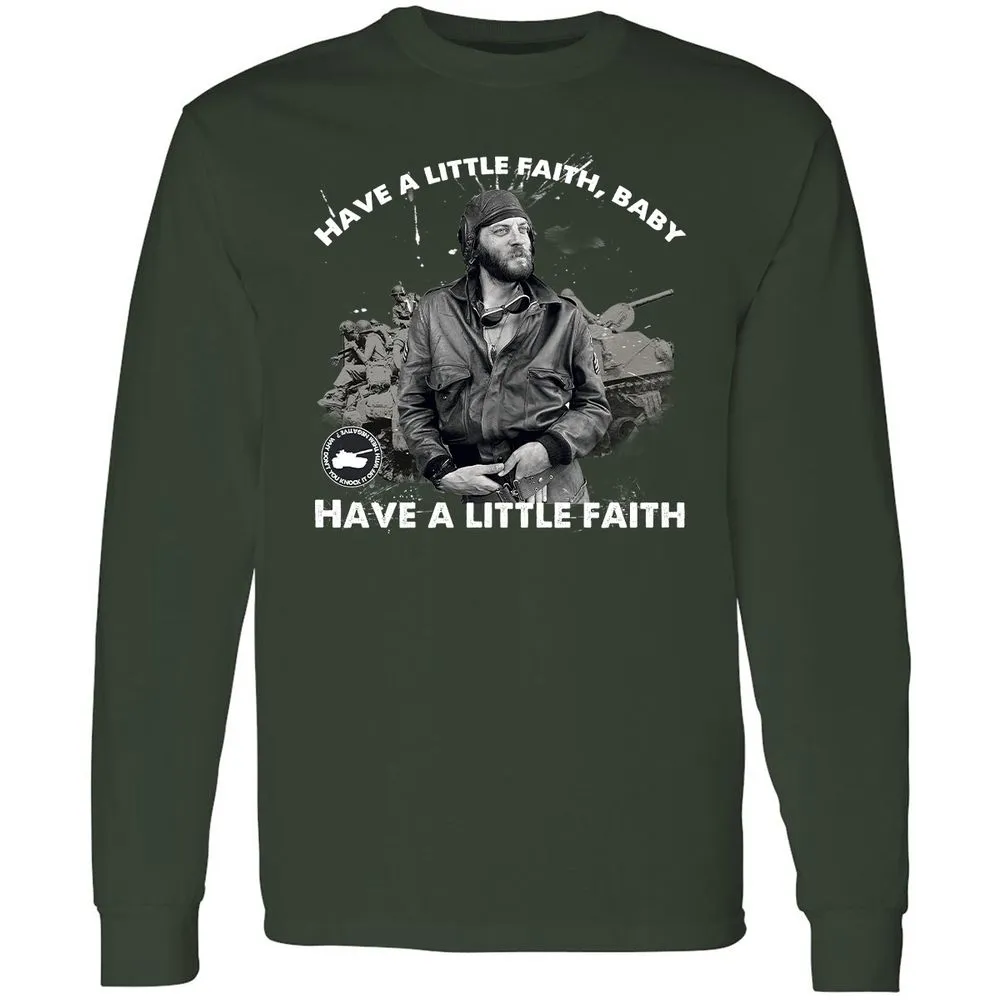Long Sleeve T-Shirt - 6BK12YZC - Forest Green - 4