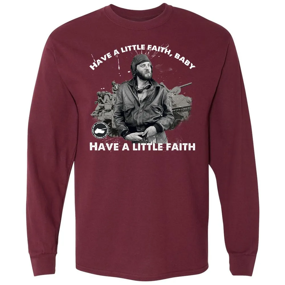 Long Sleeve T-Shirt - 6BK12YZC - Maroon - 11