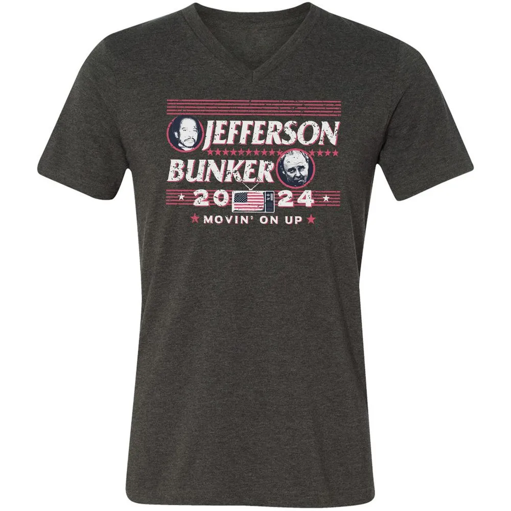 Unisex V-Neck T-Shirt - H4NS4AXM - Dark Grey Heather - 8